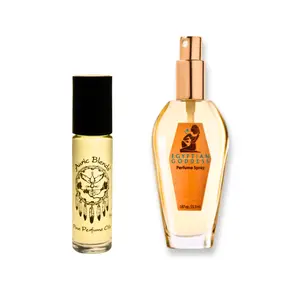 Auric Blends Egyptian Goddess Perfume Bundle ($47.50 value) — Perfume Oil Rollerball & Perfume Spray