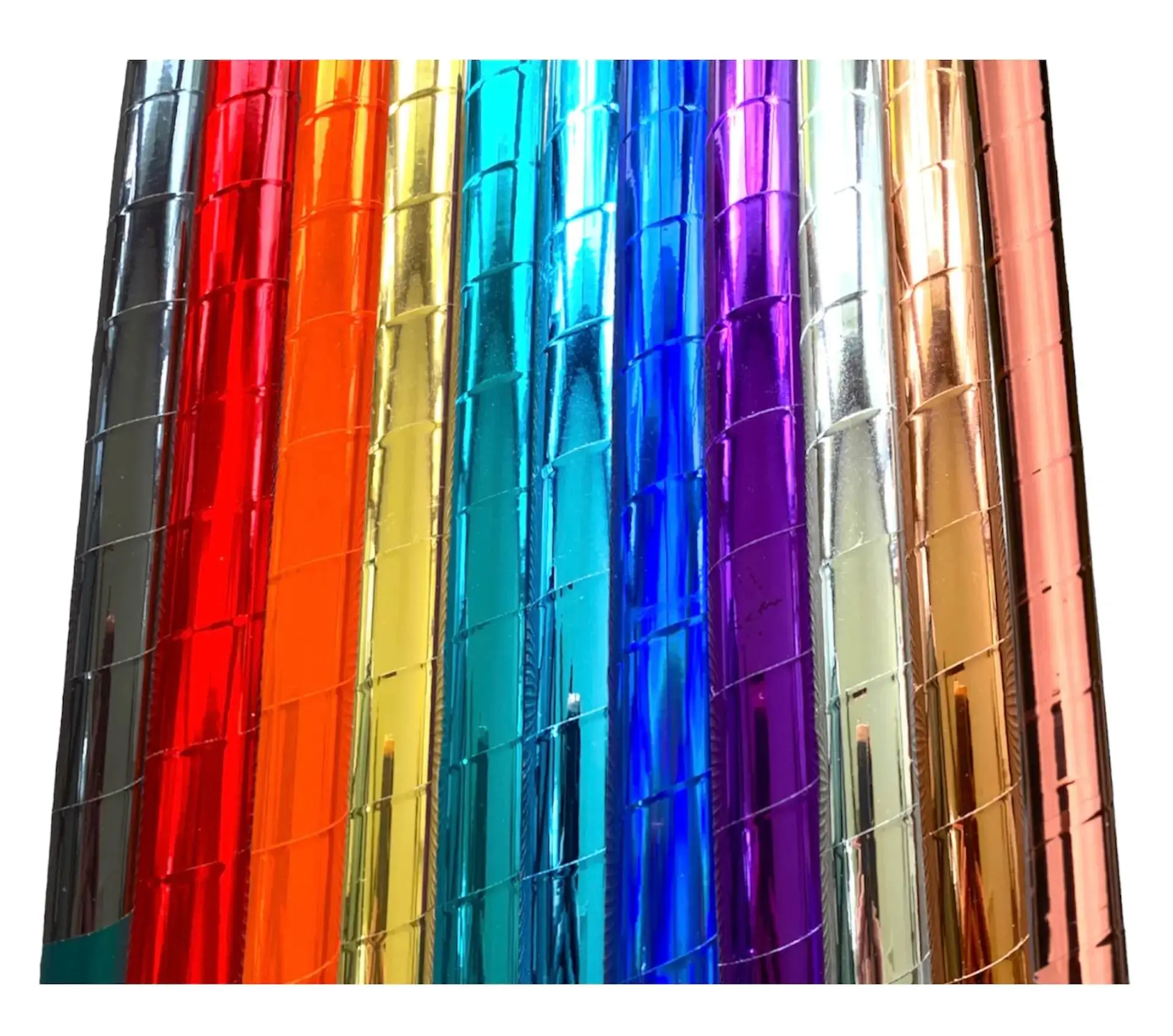 Mini's Hoop Set - Metallic Mirror Taped Hula Hoop - Polypro or HDPE - Collapsible (2 qty)