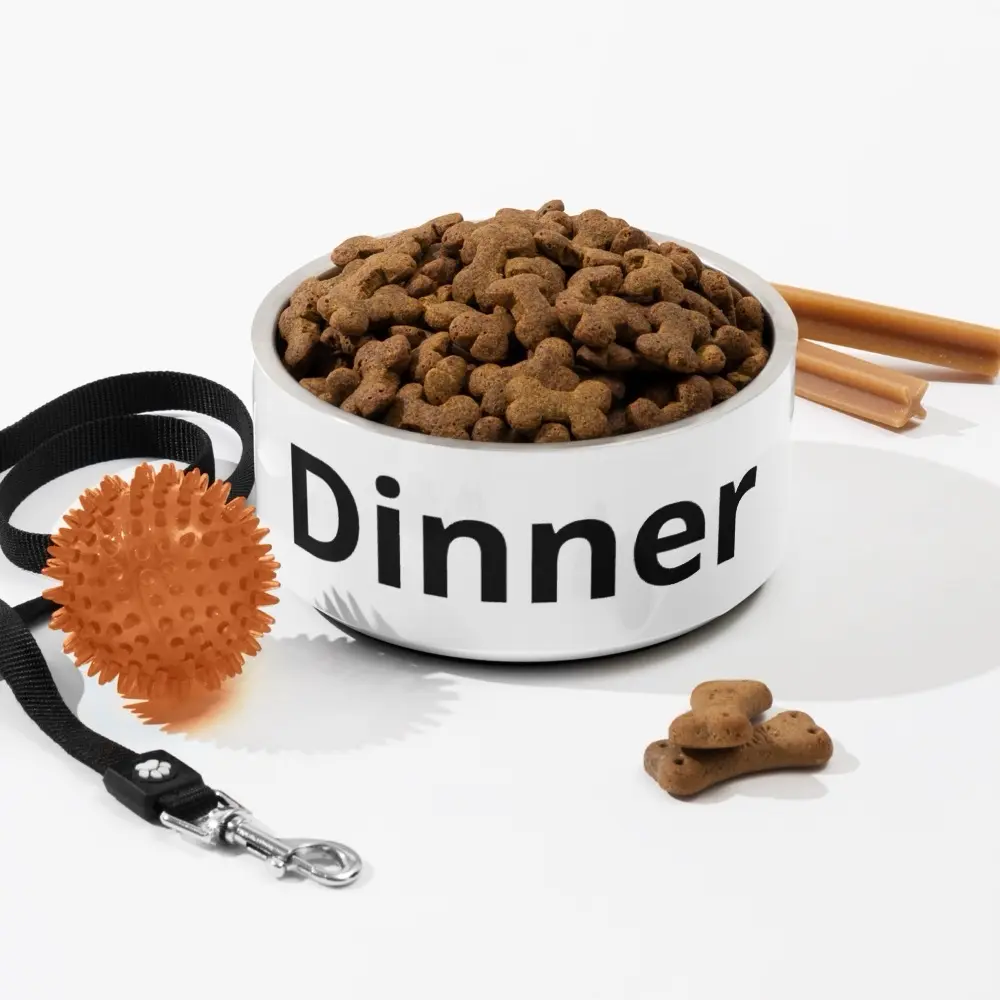Personalized dog bowl