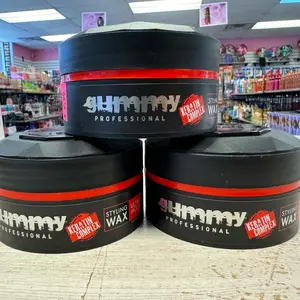 Gummy Professional Keratin Complex Styling Wax Ultra Hold Gel Haircare