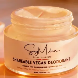 Sag Milan Shareable Vegan Deodorant- Gentle, Long-Lasting Odor Control