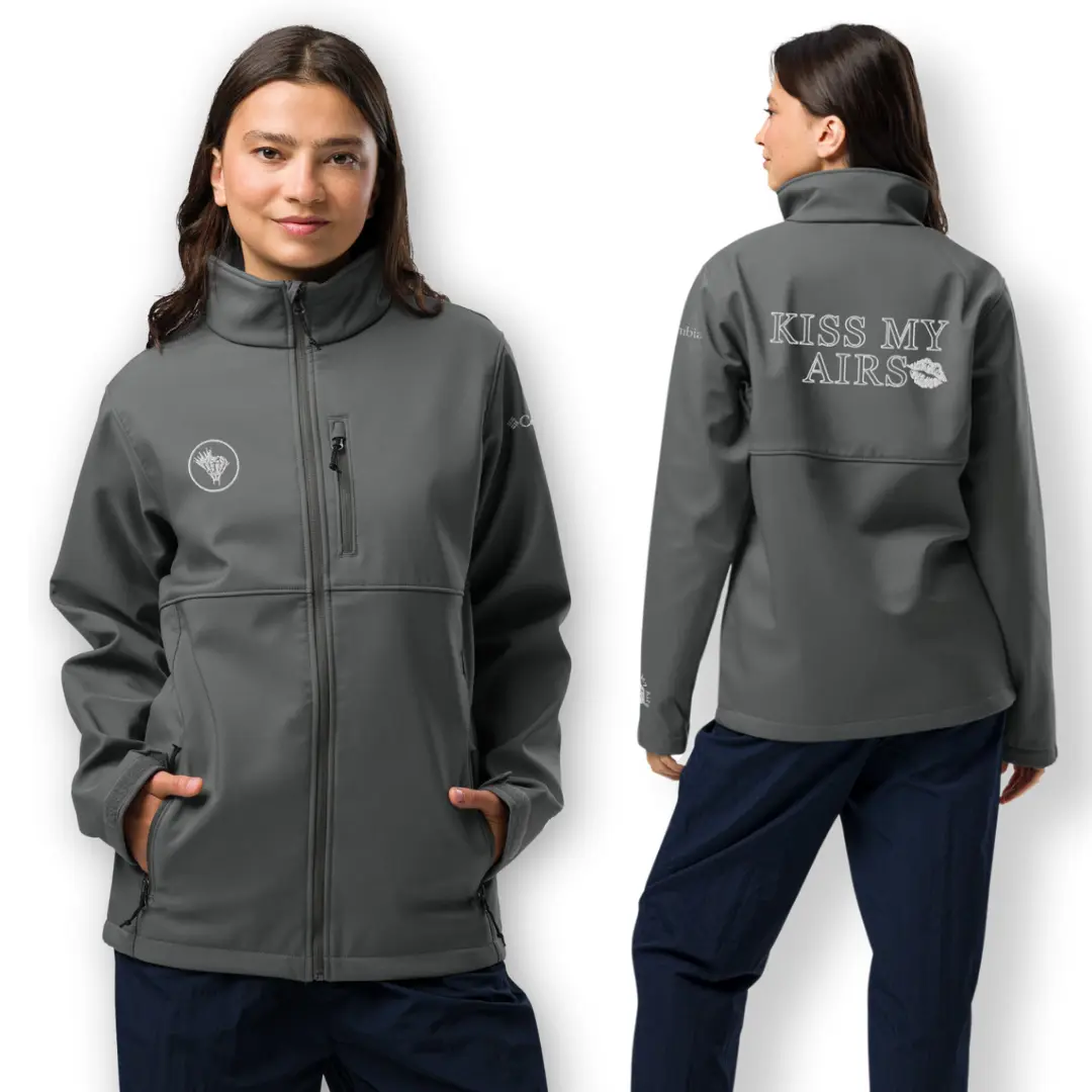 Women's Original Kiss My Airs Columbia Soft Shell Jacket