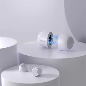 GARVEE Portable Laptop Cooling Pad Stand with Tilting Holder, Universal Silicone Vertical Storage Support Base, Adjustable Height, Desktop Suspension Radiator, White