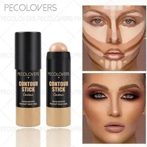 Long-Lasting Highlighter Stick，Buildable 3D Makeup，Hydrating Moisturizing , Easy to Use for a Natural Finishing Makeup