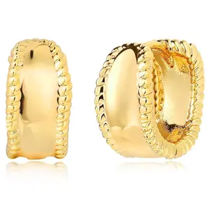 Lxalry Liquid Metal Fusion Stud Set, 14K Gold & Silver Prism Earrings, Hypoallergenic 5-Size Jewelry for Everyday Elegance to Evening Glamour store studs