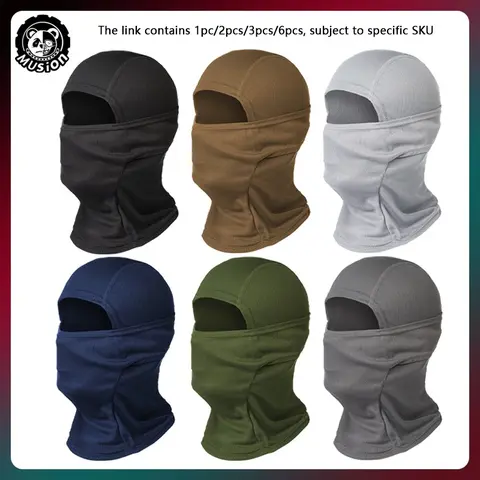 Summer Musion Multifunctional Windproof Balaclava Masks, Unisex Sun Protection Sweat-Wicking Breathable Face Mask, Ideal for Cycling Motorcycle Outdoor Outdoor Sports Mask, Breathable Face Cover