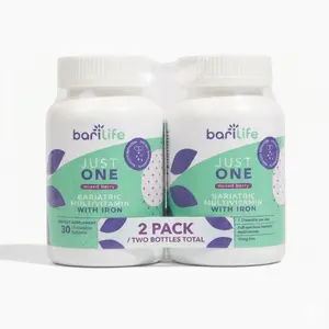 Bari Life Just One Chewable, Once Daily Bariatric Multivitamin and Iron  2 pack