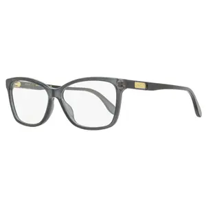 Gucci Rectangular Eyeglasses GG0792O 004 Transparent Gray 55mm
