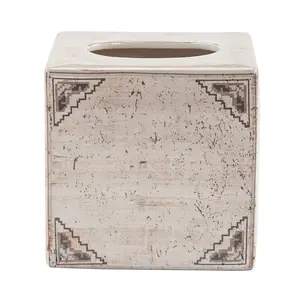 Dakota Ceramic Tissue Box Cover