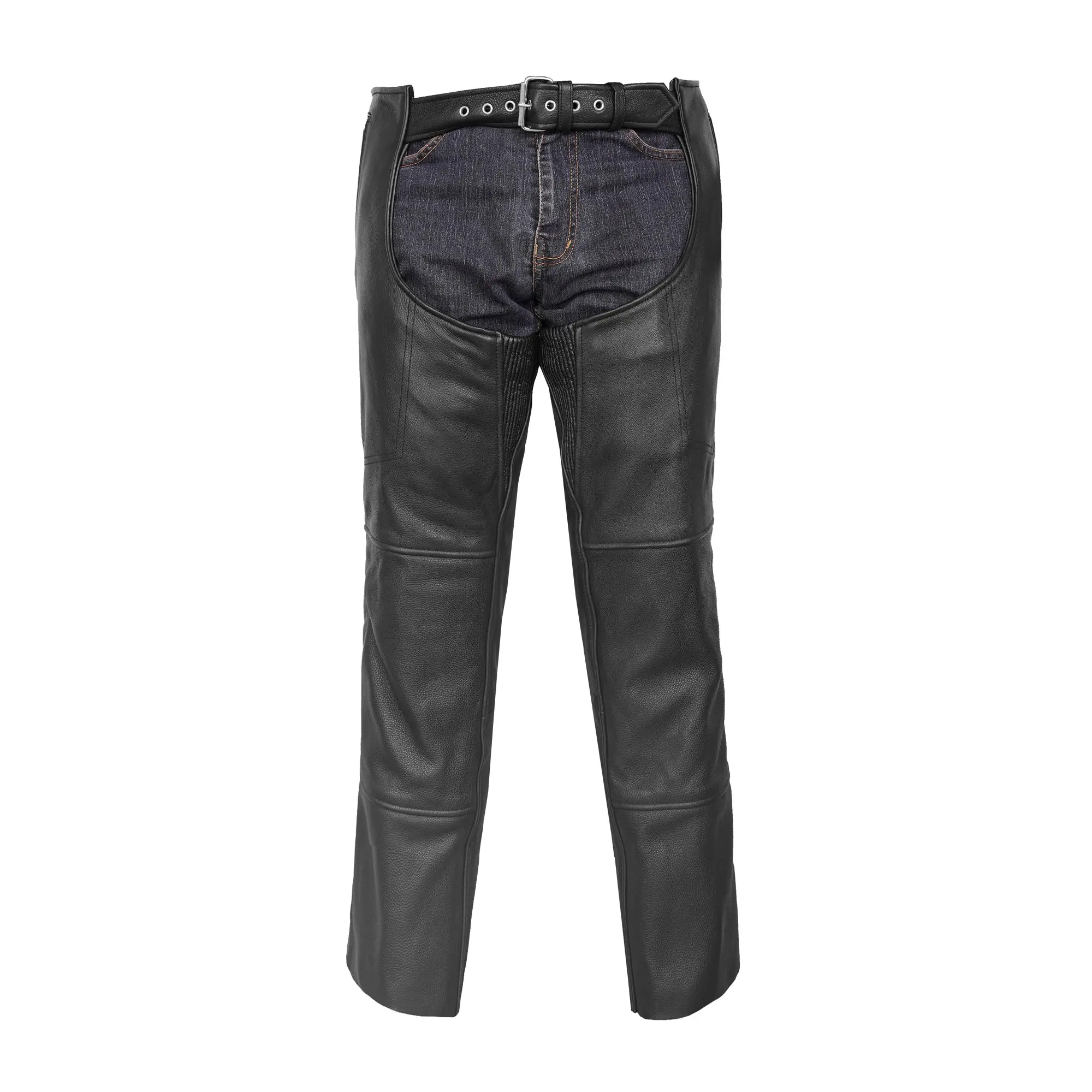 Buster™ Unisex  leather motorcycle chaps