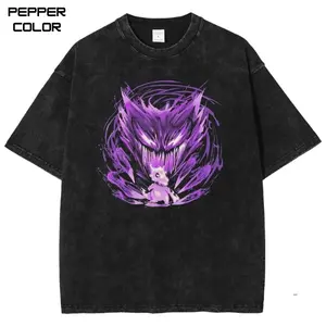 Vintage Haunter Cubone Graphic T-Shirt, PKM Shirt, 90s Vintage Anime Shirt, Unisex Streetwear Tee, cotton crewneck shirt, Gift for Men, Women, Anime Lover Gift