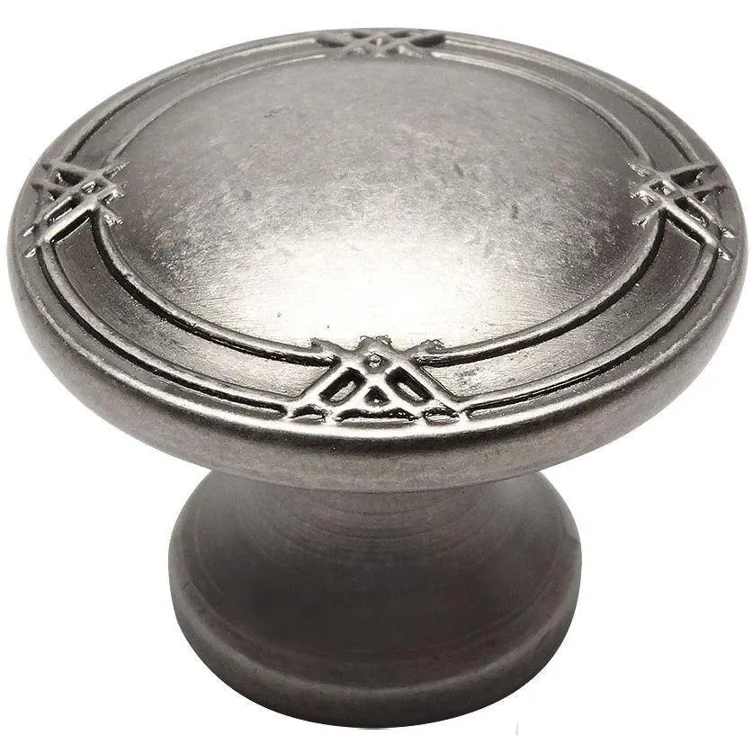 Cosmas 9462WN Weathered Nickel Cabinet Knob