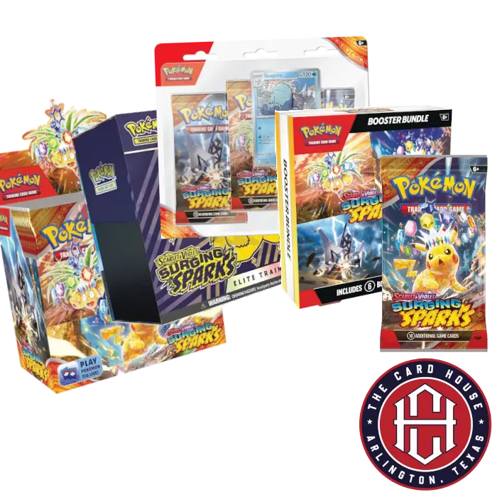 ENG] Surging Sparks - Pokmon Trading Card Game - TikTok Shop