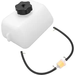 Fuel Tank 1L Motorcycle Fuel Tank Mini Bike Gas Fuel Petrol Tank Multitool Fuel Petrol Gas Tank with for Hose Fuel Filter for 43cc 47cc 49cc 2 Stroke, popular