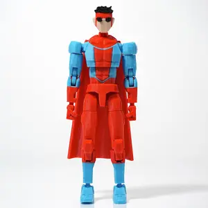 3D Printed Invincible Omni Mark Toys Action Figures Anime Model Lucky Dummy 13 Superheroes Multi-Jointed Toy Ornaments Gift