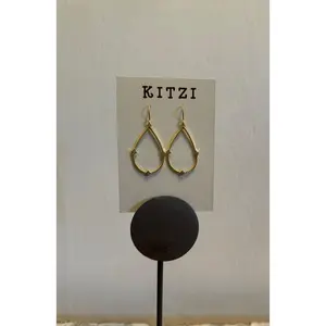 Kitzi Teardrop Sparkle Earrings