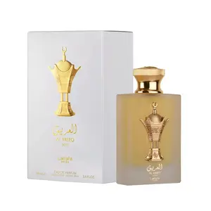 Lattafa Pride Al Areeq Gold for Unisex Eau de Parfum Spray, 3.4 Ounce