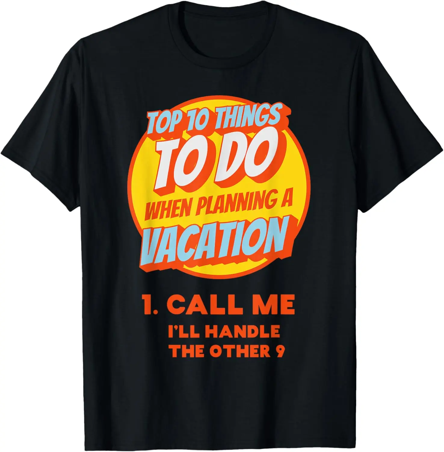 Cotton(pure) Funny Travel Agent Shirt Gift Planning Vacation T-Shirt