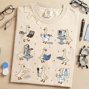 Silly Goose Optometrist Shirt - Eye Doctor Graduation Gift, Funny Ophthalmologist Tee, Optician Optical Shirt