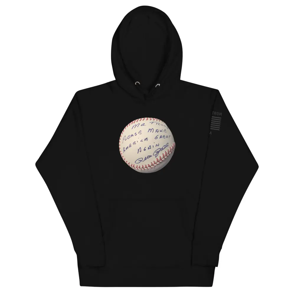 Pete Rose Baseball For Trump - Hoodie - Sports Fans - Reds - MLB - Charlie Hustle - Sweatshirt