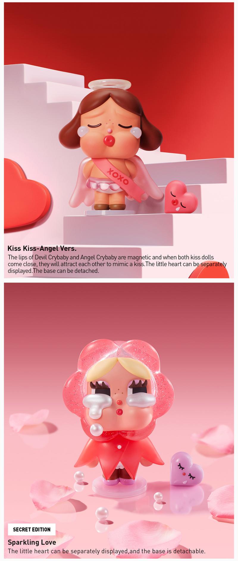 POP MART CRYBABY Crying For Love Series Figures, Blind Box