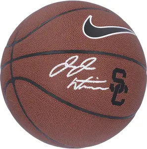 JuJu Watkins USC Trojans Autographed Team Logo Replica Basketball - Fanatics Authentic Certified
