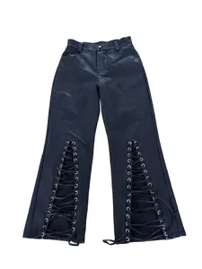 HBK Leather Flares (Washed)
