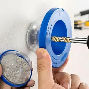 Dust Collection Bowl for Drills, Efficient Dust Collector Attachment for Electric Tools, Easy Installation, Compatible with Various Drill Bits, Concrete Drill Bit, Essential for Renovation and DIY, Keeps Workspace Clean, Cleaning Supplies