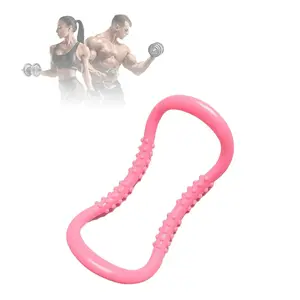 Vibrant Purple Foam-Handled Resistance Band – Comfort-Grip Elastic Tool for Gentle Daily Movement & Joint Flexibility