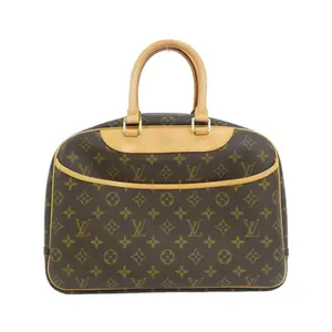 Pre-owned Louis Vuitton Canvas Tote Bags Monogram Bowling Vanity Bag