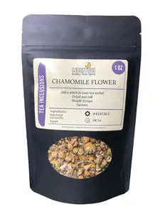 Lunation Stores Chamomile Flowers 1 oz  | Matricaria Camomilla | Bulk Herb | Tea Inclusions | Salves | Tinctures | All Natural | Culinary Grade Spice