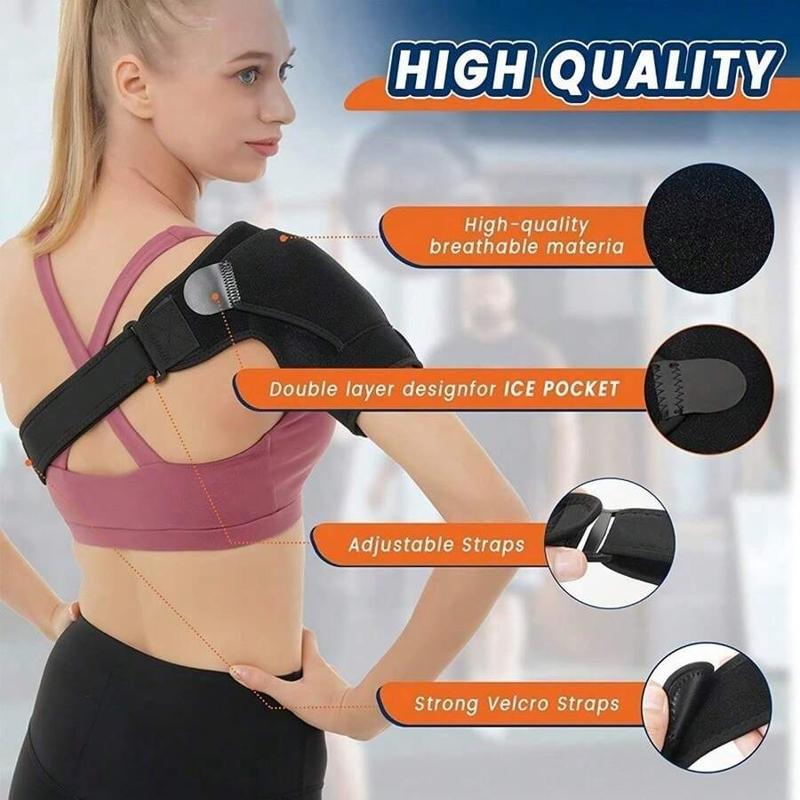 1 Piece Shoulder Strap, Shoulder Strap, Shoulder Sleeve for Tearing, Shoulder Support Bracket with Pressure Pad for Relieving Shoulder and Joint Pain Healthcare Tool