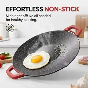 15.6" Stainless Steel Tabletop Electric Griddle - Nonstick Smokeless Indoor Grill for Family Breakfast, Korean Barbecue, Tortillas, Household Kitchen Appliance (Tools & Hardware), Tabletop Griddle