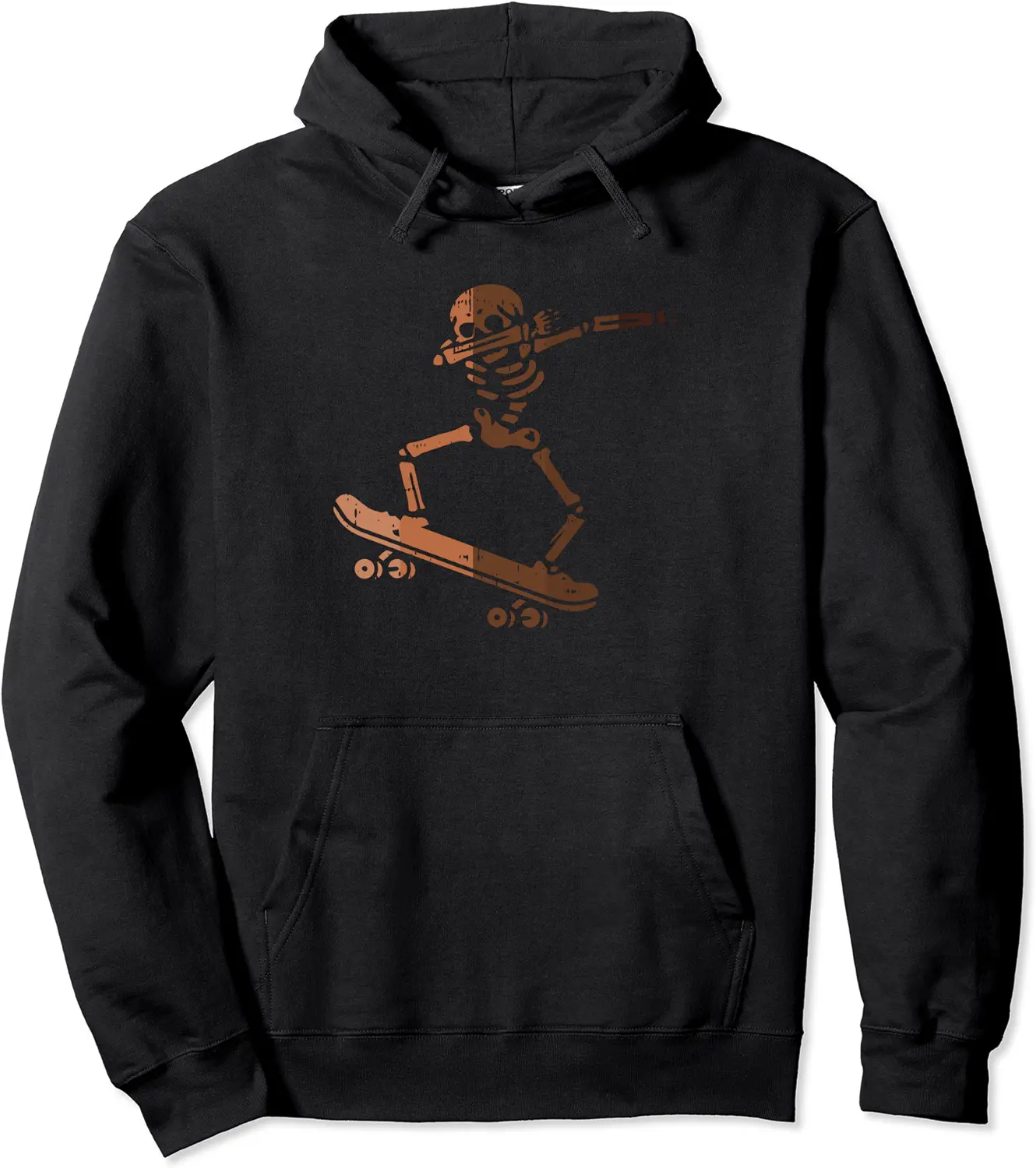 Dabbing Skeleton Black History Month BLM Melanin Bones Pullover Hoodie - 40B0BPF32PJV