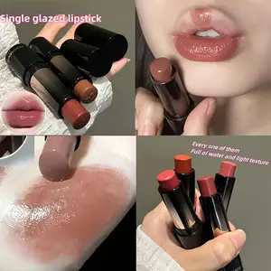 Long Lasting Lipstick, 1 Count Waterproof Moisturizing Hydrating Lipstick, Glossy Radiant Lip Glaze Stick, Plumping Lip Oil Lip Stick for Girls & Women, Makeup Cosmetic