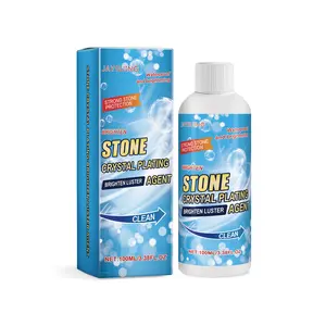 Jaysuing Stone Crystal Plating Agent, Kitchen Quartz Tile Countertop Scratch Repair Cleaning Stain Brightener