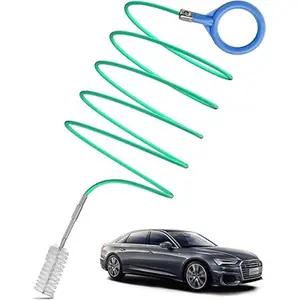 Upgraded Car Sunroof Drain Pipe Cleaning Tool, Drain Auger, Drain Clog Remover, 118 Inch Flexible Long Brush for Narrow Pipes, Ideal for Rain Gutter Holes