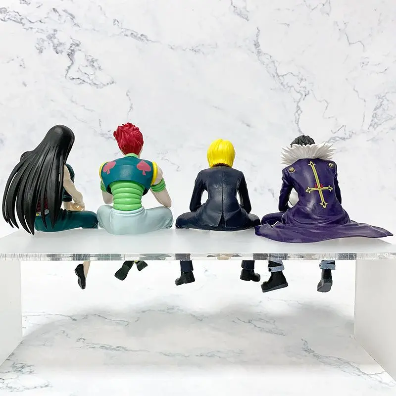 Hunter X Hunter Anime Action Figures 11-14cm Gon Freecss Alluka Zoldyck Chrollo Lucilfer Kurapika PVC Model Doll Christmas Gifts