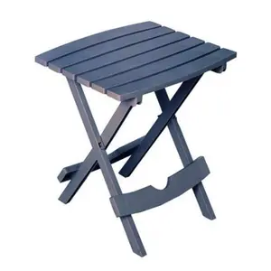212 MAIN Bluestone Quick Fold Side Table - Portable Fold-Flat Patio Outdoor Furniture, Portable Folding Table