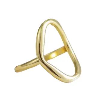 Gold & Oval Full Of Life Eclipse Ring