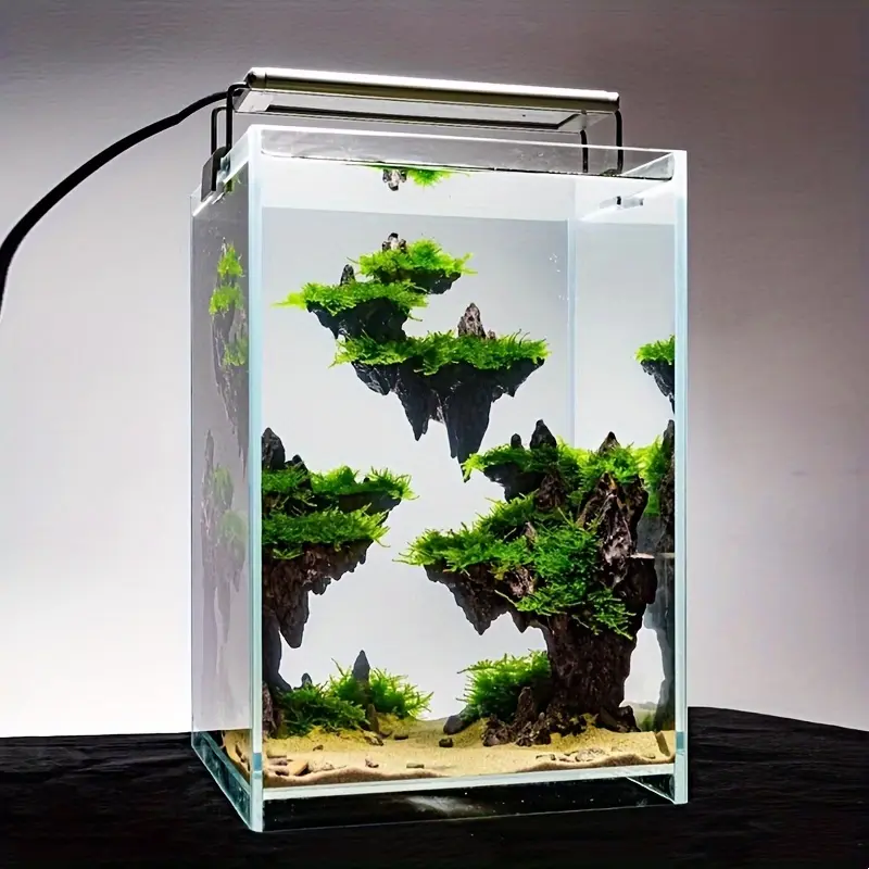 Floating Rocks Aquarium Floating Island Aquarium Decor - Resin Rock Landscape - TikTok Shop
