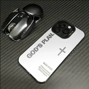 God's Plan iPhone Case with Cross Design and Inspirational Text for Spiritual Protection