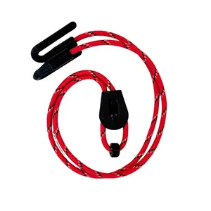 airoomy red: Under-Seat Backpack Securing Strap for Airplane Legroom