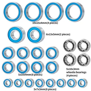 Powerhobby 26pc Sealed Bearing Kit Associated DR10