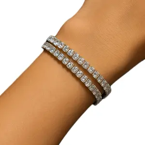 Slider  Bracelet High-Quality Versatile Accessory with Easy Adjustment for Everyday Wear and Special Events Perfect for Any Occasion Glam Tennis Style Bracelet woman valentine gift