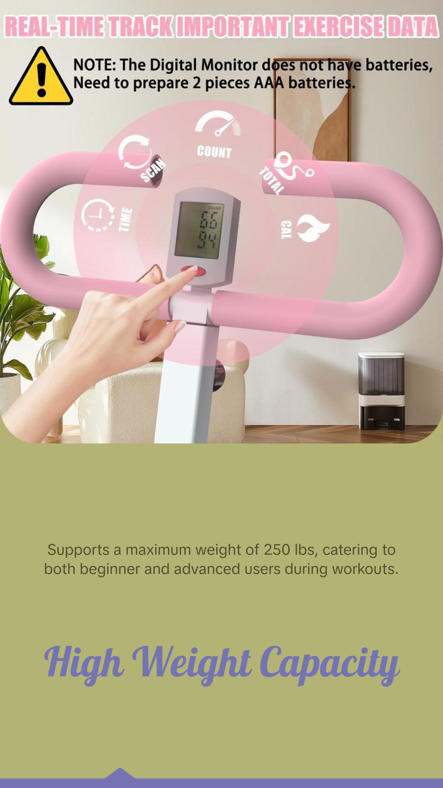 Foldable Squat Rodeo Core Exercise Machine