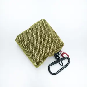 Change bag, women's simple plain color makeup bag, mini zipper small bag