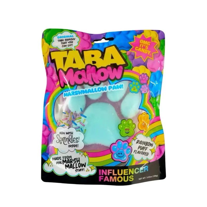 Tana Mallow Marshmallow Paw With Sprinkle Inside- 1 Bag (100 g)