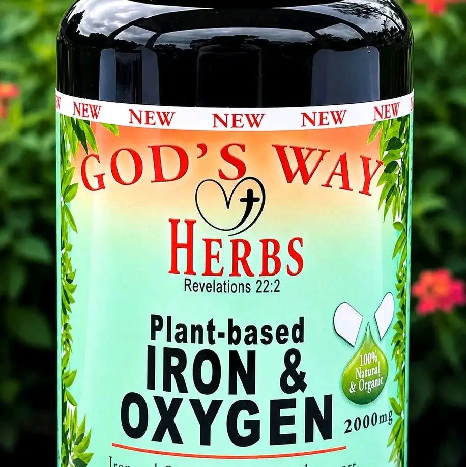 Plant-based Iron & Oxygen Herbal Supplement