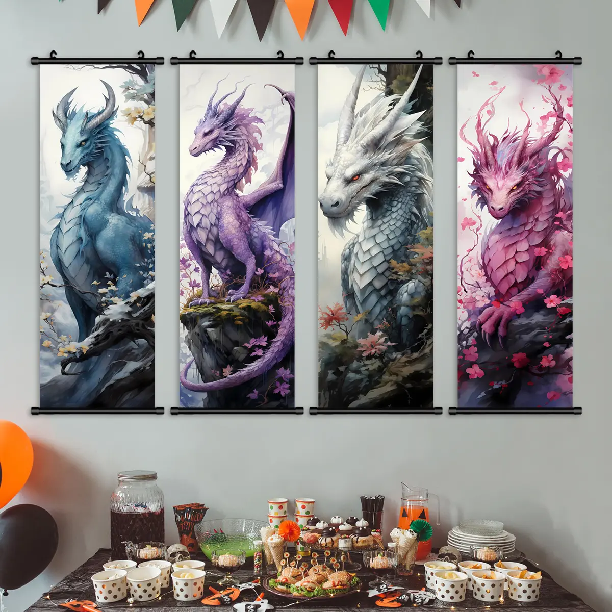 4PCS-15.8x47.2inch (40x120cm)-S